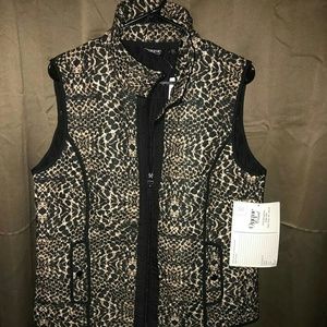 Onque leopard print vest